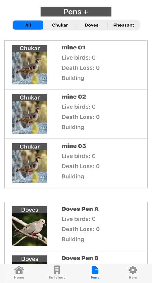 BirdApp2 bird app
